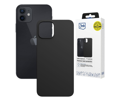 Etui / obudowa na smartfona 3mk Hardy MagSilicone Black do iPhone 12